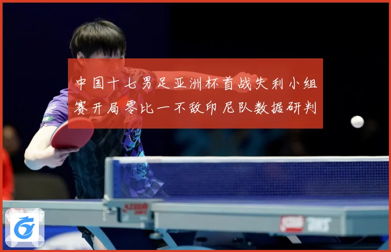 中国十七男足亚洲杯首战失利小组赛开局零比一不敌印尼队数据研判：最新赛事动态与深度分析